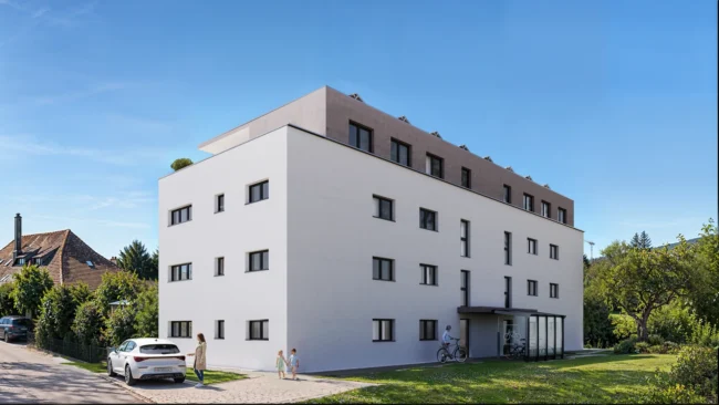 Stimmungsbild Mehrfamilienhaus