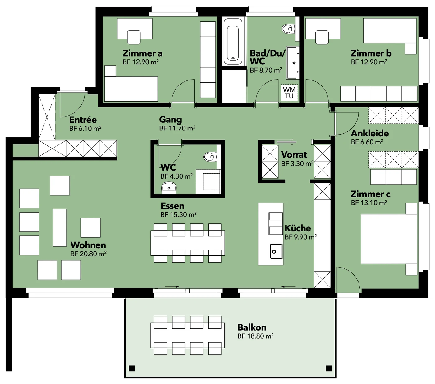 Grundriss Wohnung 06