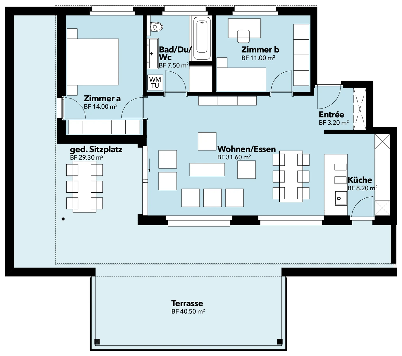 Grundriss Wohnung 07