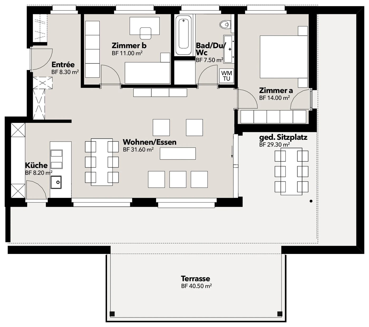 Grundriss Wohnung 08